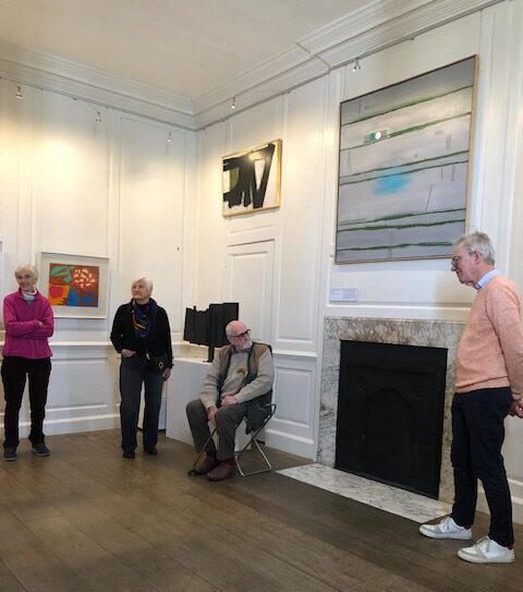 Architecture and Design Group on visit to Pallant House March 25