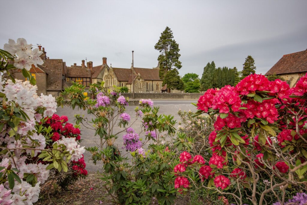 Photo of Easebourne in the Spring by Val Carver